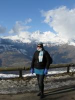 The birthday girl well wrapped up. - click for full size image The birthday girl well wrapped up. - click for full size image